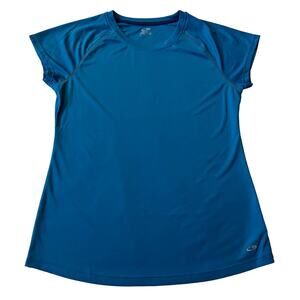c9 by Champion Short Sleeve Stretch Semi Fitted Workout Top Size Large Gym